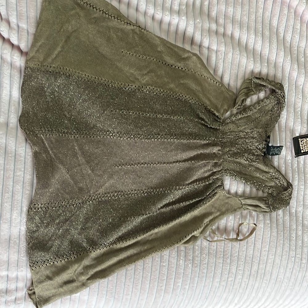 Lucky Brand Gold/Bronze Top